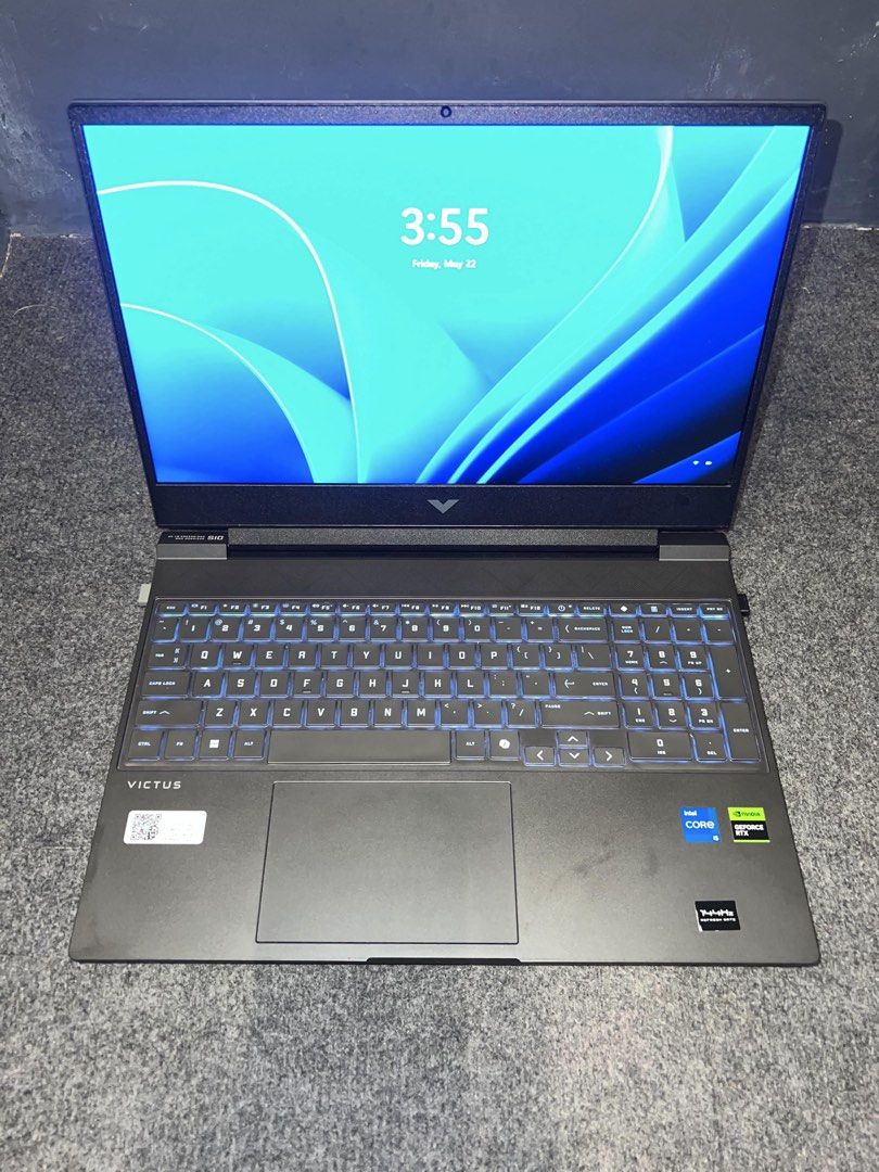 HP Victus 15 Gaming Laptop (Category: Laptops & Notebooks) located in Cavite. Submitted by grandmountain.2012cb (Listing ID 1441734926, Image 3). Description: Selling my HP Victus 15-fa2727TX Gaming Laptop Purchased last November 2025 Mint condition — no scratches, dents, or issues Very well maintained and rarely used SPECS: • Intel Core i5-13420H (13th Gen) • NVIDIA GeForce RTX 2050 4GB • Upgraded to 32GB RAM • 512GB NVMe SSD • 15.6” FHD IPS 144