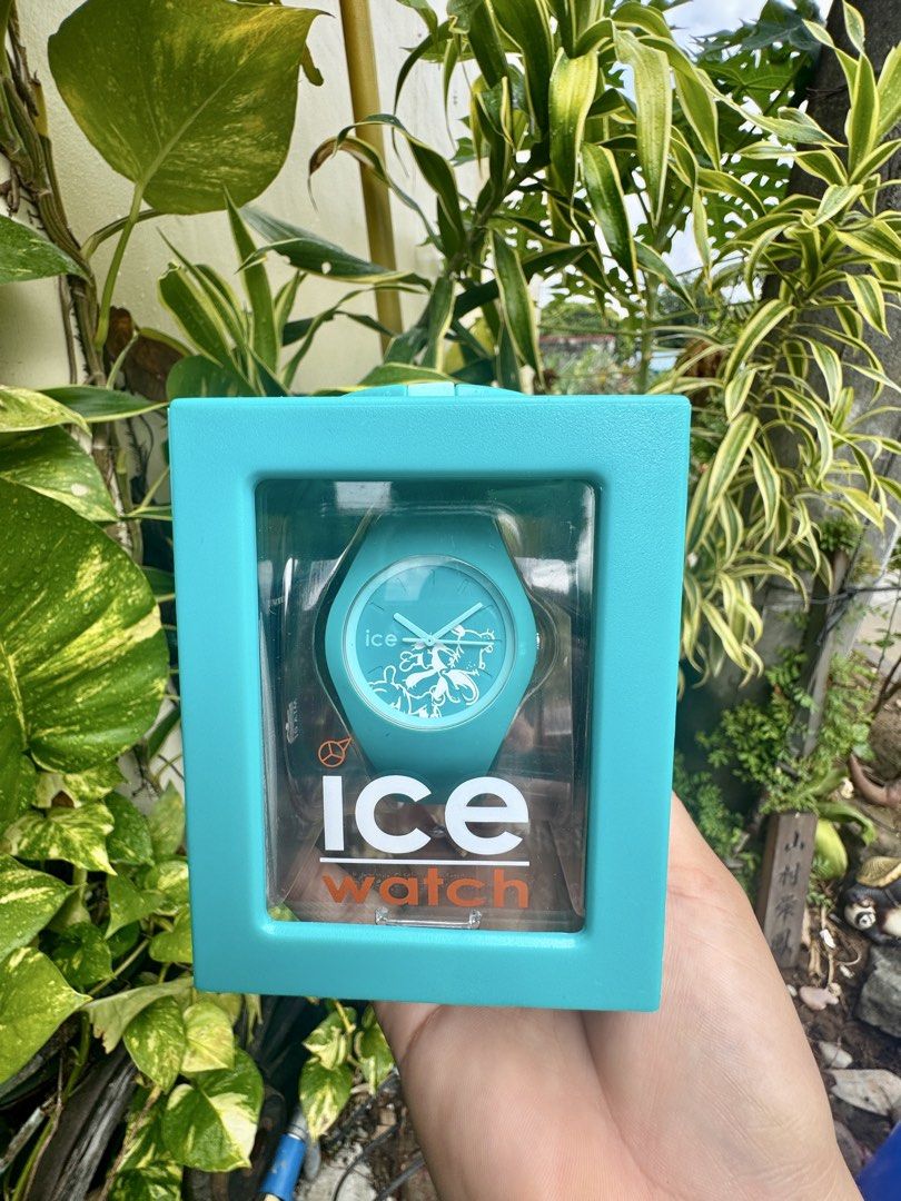 ICE WATCH Teal Watch in Original Box (Category: Women's Watches) located in Cainta. Submitted by danica010314 (Listing ID 1441670232, Image 1). Description: - Teal ICE WATCH - Comes in original cube packaging - Fun graphic design on watch face - Comfortable silicone strap - Ideal for everyday wear or as a gift - Selling as is.