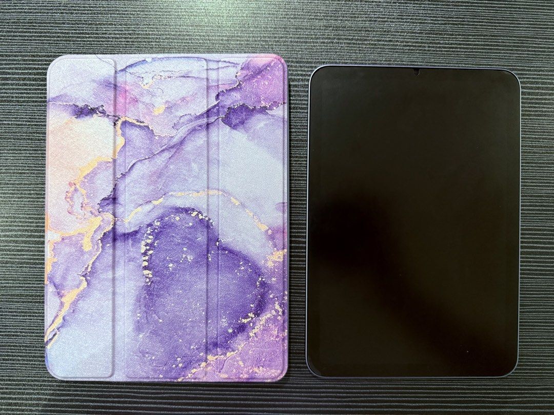 Ipad Mini 6 - 258gb (wifi) with Box (Category: iPad) located in Calamba. Submitted by kamsh97 (Listing ID 1441684001, Image 3). Description: Ipad Mini 6 (Wifi) with Box Specs: Color: Purple Storage: 256GB RFS: not frequently use Inclusion: Flip Case (Purple) Apple Pencil Goojodoq Keyboard Paper Like Screen Protector (Installed) Back Protection Cover (Installed) Meet Up: Near Calamba, Tanauan or San Pablo Delivery: Lalamove.