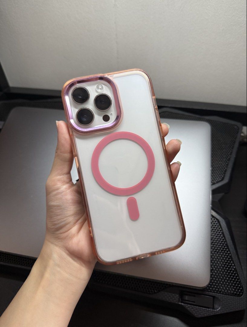 iPhone 14 Pro Max Cases - Bundle or Individual (Category: Cases & Sleeves) located in Quezon City. Submitted by meg_ara (Listing ID 1396784062, Image 2). Description: iPhone 14 Pro Max Cases - Bundle or Individual Used once or twice 100 PHP EACH or 200 ALL THREE - Red Silicone, 100 PHP : from some market, bottom part is a little loose (bought it that way, doesn’t affect anything. lmk if you want more pics) - Grey Matte+Silicone, 100 PHP : from ti