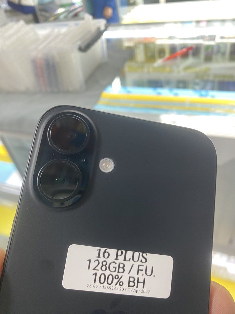 IPHONE 16 PLUS 128GB OPENLINE NTC 100%BH (Category: iPhone 16 Series) located in Manila. Submitted by westclutchtradinggadgetinco. (Listing ID 1441747683, Image 2). Description: OPEN FOR INSTALLMENT ANY IPHONE OR ANDROID PHONE, PM FOR INQUIRIES SALE OR SWAP ! MABILIS KAUSAP ! LEGIT SELLER ! W/ WARRANTY 💯💯💯 •IPHONE 16 PLUS •128 GB (Other storage is also available) •Black (Other color is also available) •Factory Unlock / Openline NTC •100% Batte