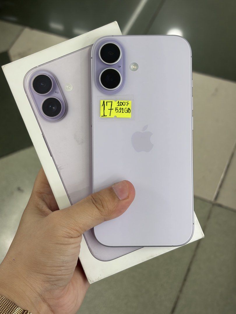 Iphone 17 512gb 100% batt FU No issue (Category: iPhone 17 Series) located in San Juan City. Submitted by javedsgadgetshop (Listing ID 1441609455, Image 1). Description: INSTALLMENT OPTIONS : SPAY LATER / GGIVES / CREDIT CARD / SKYRO / HOMECREDIT (BRANDNEW) QUICK INFO! ✖️ ➡️ iphone 17 ➡️ 512gb ➡️ Purple Color ➡️ NTC Variant ➡️ 100% Makinis & 100% BH ➡️ Factory Unlock ➡️ WITH FREE CASE AND CHARGER 🤝 We accept swap | Trade - In 💳 We do installmen