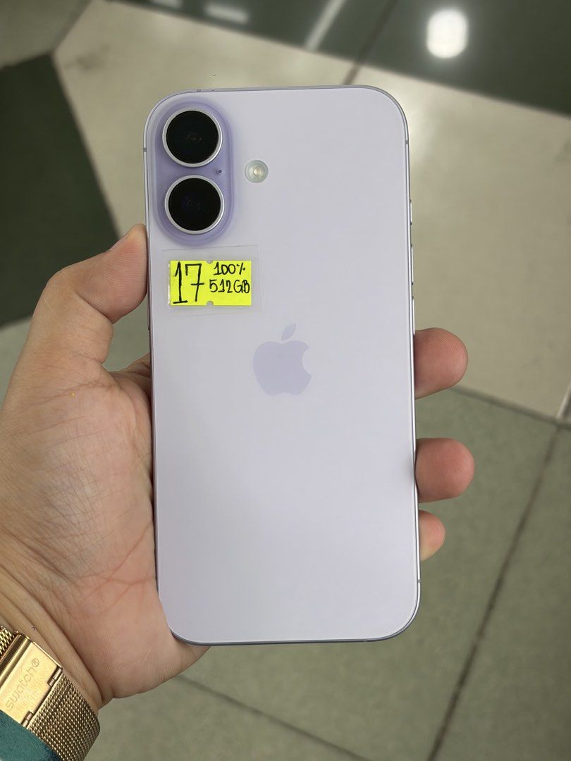 Iphone 17 512gb 100% batt FU No issue (Category: iPhone 17 Series) located in San Juan City. Submitted by javedsgadgetshop (Listing ID 1441609455, Image 2). Description: INSTALLMENT OPTIONS : SPAY LATER / GGIVES / CREDIT CARD / SKYRO / HOMECREDIT (BRANDNEW) QUICK INFO! ✖️ ➡️ iphone 17 ➡️ 512gb ➡️ Purple Color ➡️ NTC Variant ➡️ 100% Makinis & 100% BH ➡️ Factory Unlock ➡️ WITH FREE CASE AND CHARGER 🤝 We accept swap | Trade - In 💳 We do installmen
