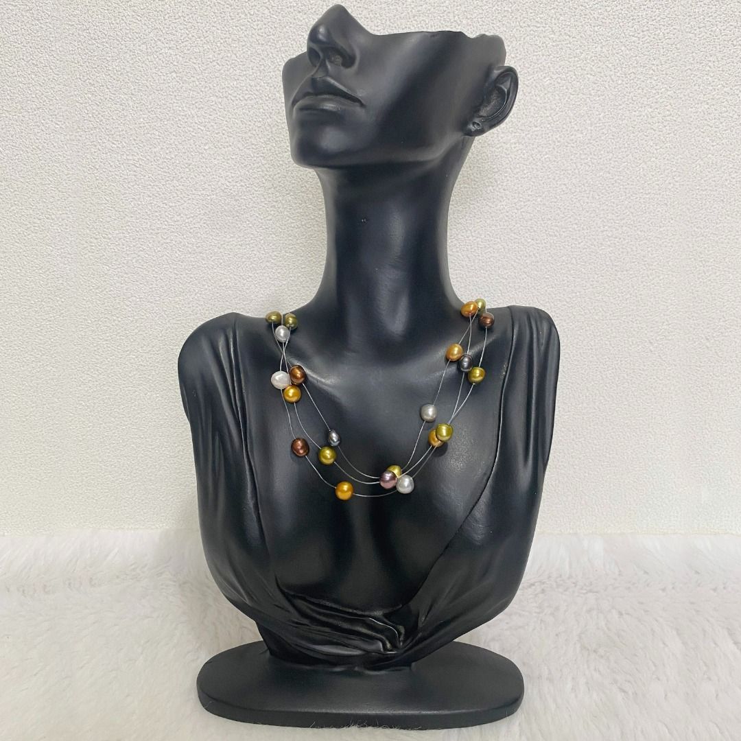 Japan Multicolor Baroque Pearl Floating Necklace (Category: Necklaces) located in Cebu City. Submitted by posh_avenue888 (Listing ID 1441737059, Image 1). Description: In very good condition. From Japan. 18 inches. 100% authentic!!!.