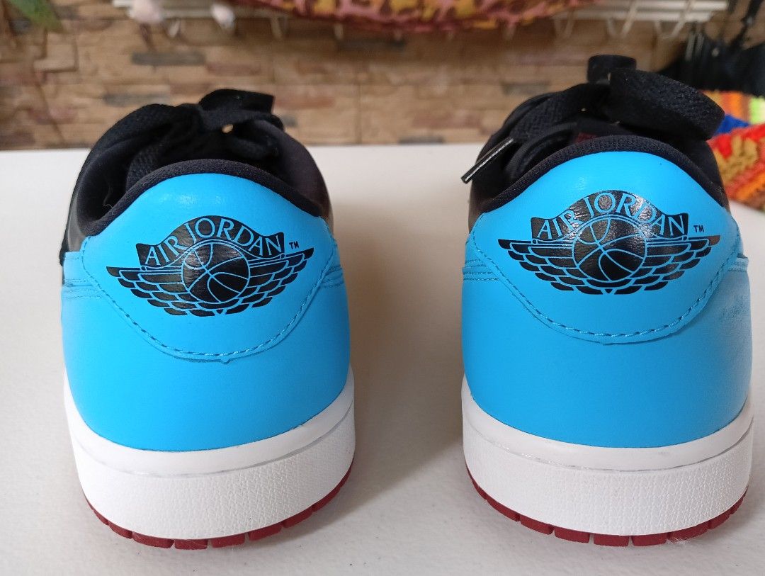 Air Jordan 1 Low 29cm (Category: Sneakers) located in Rizal. Submitted by timeless_shop (Listing ID 1441672435, Image 3). Description: Original Jordan 1 Low 29 cm ito No box at all galing abroad kase 2x lang ginamit ng anak ko Maayos at malinis din Bili dito ay nasa 11,500 Nagamit lang dito ay yung insole sa loob ginamit niya sa ibang shoes niya. Ayaw lang talaga niya Chat for sure buyer only Payment first Gcash BPI JT courier or Lalamove.