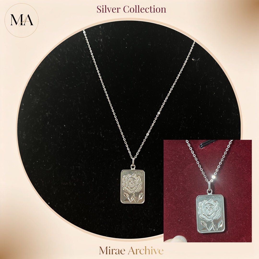 June Rose Blossom Bar Necklace (Category: Necklaces) located in Cabanatuan. Submitted by miraearchive.ph (Listing ID 1441699481, Image 1). Description: 𓆩♡𓆪 𝓢𝓲𝓵𝓿𝓮𝓻 𝓒𝓸𝓵𝓵𝓮𝓬𝓽𝓲𝓸𝓷 𝓓𝓻𝓸𝓹 𓆩♡𓆪 A curated selection of Japanese silver necklaces, handpicked for those who love timeless pieces with quiet elegance. Each necklace features unique details—from delicate pendants and vintage-inspired designs to sparkling gemstones and minimalis
