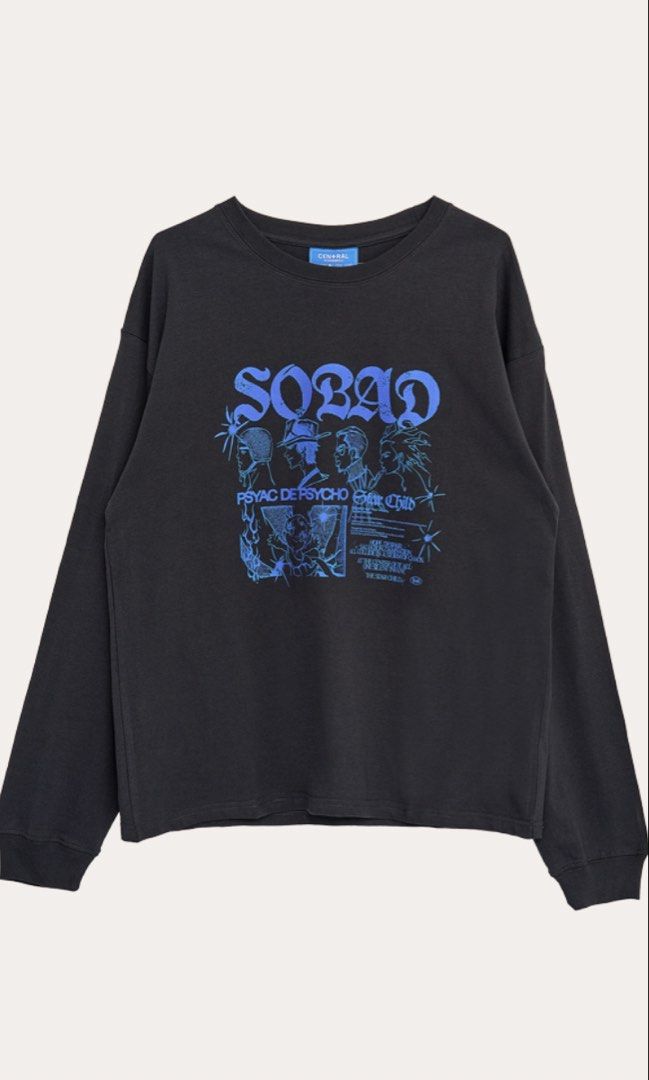 King Gnu Sobad Tee （分類：其他周邊）位於 Hong Kong。 由 luxty 提交（商品編號 1441604914，圖片 2）。簡介： King Gnu Hong Kong official merch SOBAD L/S Tee 黑色 L 全新未開封 可提供購買證明 可交收/順豐到付。