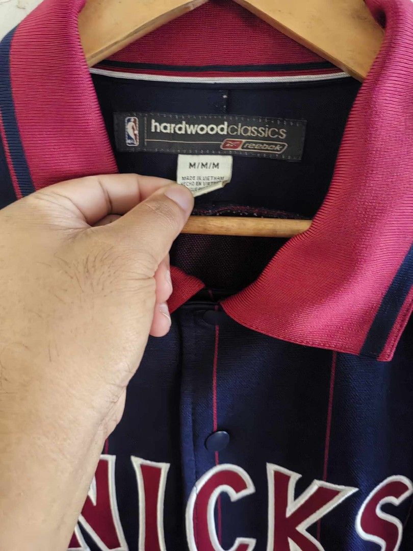 Knicks Jersey (Category: Activewear) located in Bacolod City. Submitted by nivram04089 (Listing ID 1441617586, Image 3). Description: Knicks Jersey by Reebok medium on tag dimension w22" L 29" please check detailed pics for they condition of the item in prestine condition.