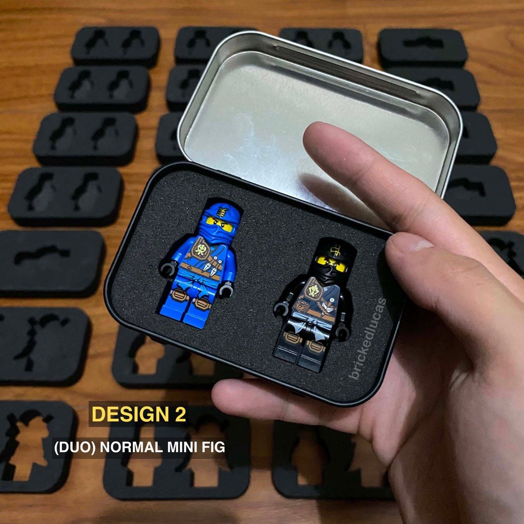Lego case (Category: Everything Else Others) located in Pasig City. Submitted by vntg.scum (Listing ID 1441627097, Image 2). Description: LEGO STORAGE CASE 🛎️ Now accepting orders! Shipping will start on June 6, 2026. Comes with 3 available options: • Design 1 - ₱295 • Design 2 - ₱295 • Design 3 - ₱335 ✅ Premium laser-cut foam inserts with clean and precise cuts for a snug and fit. 📍Pasig location.
