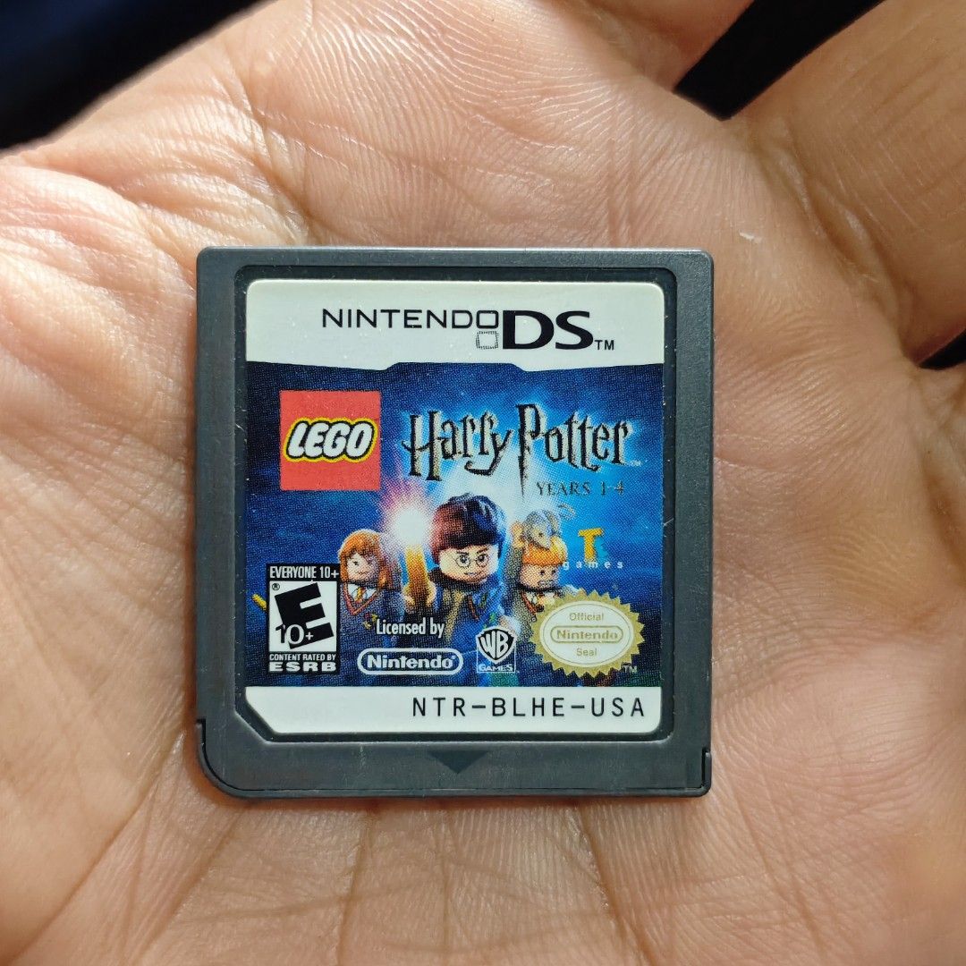 Lego Harry Potter Years 1-4 Ds Game authentic (Category: Nintendo) located in Quezon City. Submitted by shopme_gadget30 (Listing ID 1441617186, Image 1). Description: kindly read the details first for sale fixed price good Condition tested and working game card only clean gold pin compatible to Nintendo 3DS/ 2DS/DS usa region authentic/ Original Shoopppppeee —,✅ can check out pm for the linnnkkk (If shoopppee check out, price is higher by 20% bec