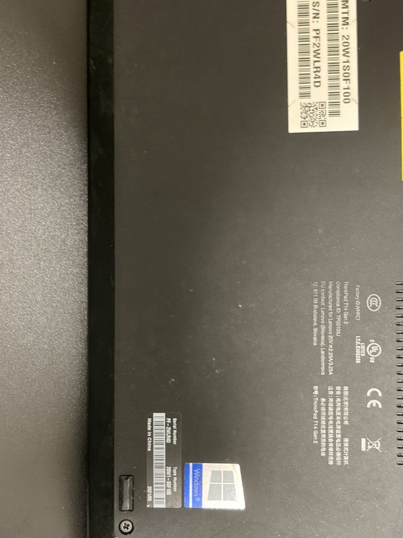 Lenovo ThinkPad T14 Gen 2 Laptop471830851738019841