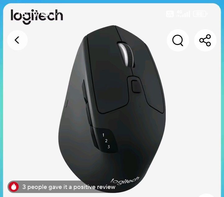 Logitec M720 wireless mouse471977185437306880