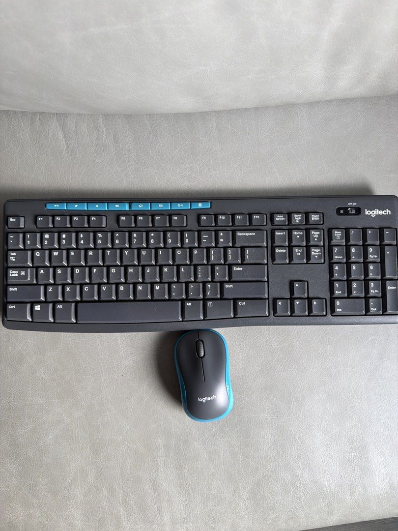 Logitech M185 Wireless Keyboard and Mouse Combo471837328896829440