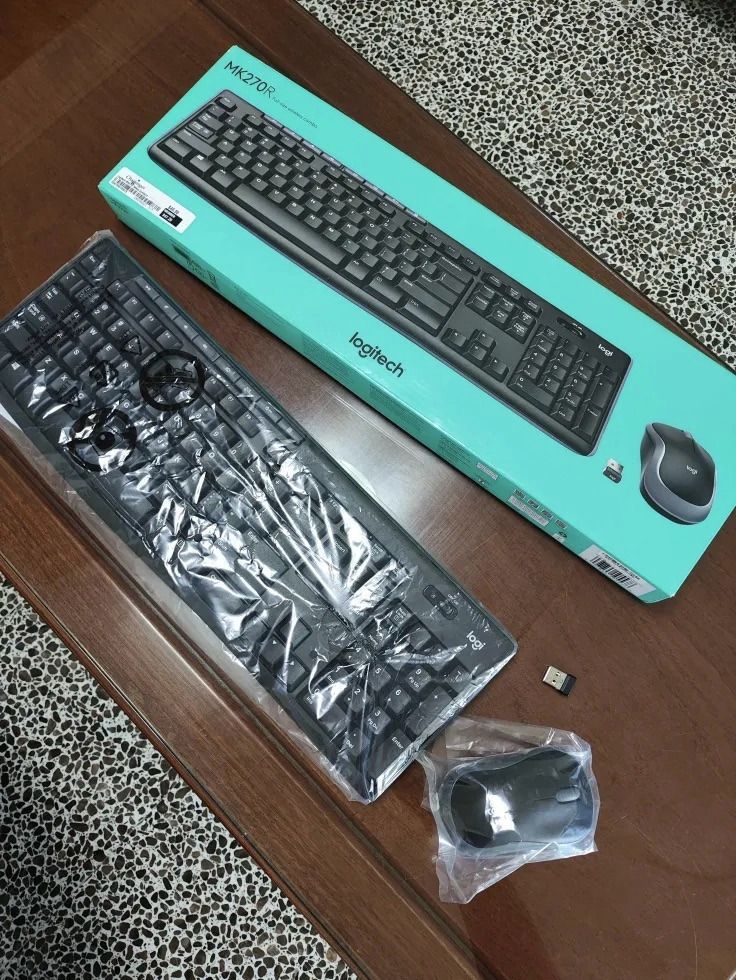 Logitech MK270R Wireless Keyboard and Mouse Set472088078126960641
