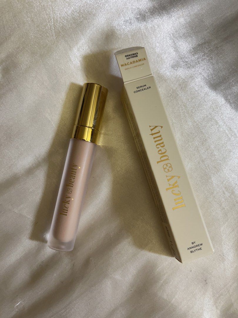 lucky beauty serum concealer (Category: Makeup) located in Quezon City. Submitted by jigglypuff0 (Listing ID 1441766823, Image 3). Description: SRP: ₱349 shades: porcelain macadamia peony cashmere.