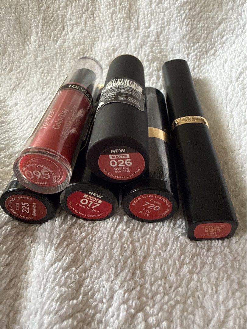 MAC & Revlon Lipsticks Brandnew (Category: Makeup) located in Panglao. Submitted by whatsdbuzz (Listing ID 1441779416, Image 2). Description: MAC and Revlon full-sized lipsticks - includes Matte Lipstick and Crème Lipstick. - guaranteed original bought in US -starts at 600 pesos depends on brand.