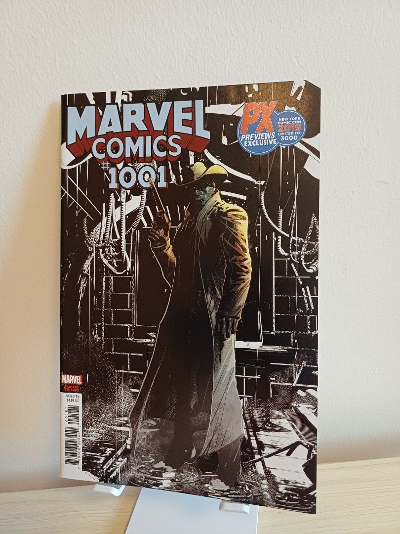Marvel Comics #1001 (Category: Comics & Manga) located in Singapore. Submitted by zanny2021 (Listing ID 1441663196, Image 1). Description: -Comes with original packaging -Never read, just bought to keep as collection -Selling as we are moving house -Buyer to deal at either Marine Terrace MRT station or at my home if you are driving.