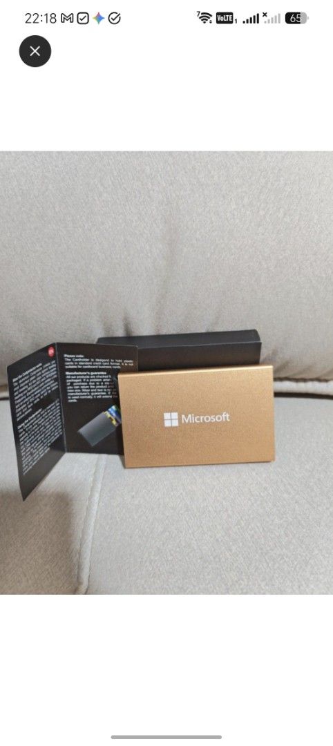 Microsoft RFID safe cardholder472203861133905920