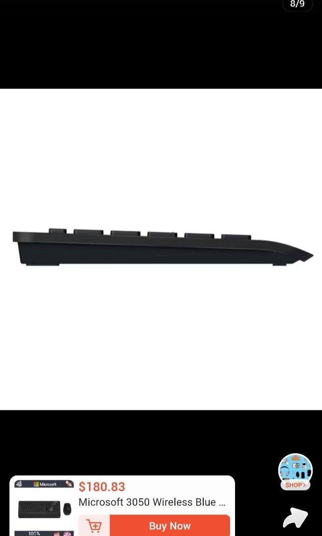 Microsoft Wireless 3050 Keyboard and mouse with battery472088082320599047