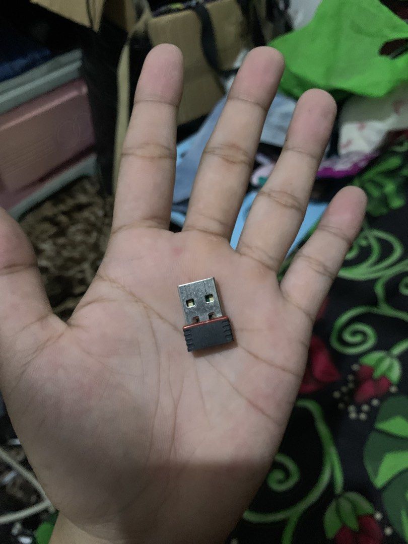 Mini USB WiFi Adapter | 802.11n | Wireless Receiver (Category: Computer Parts) located in San Juan, La Union. Submitted by declutteringog7 (Listing ID 1441693222, Image 1). Description: ✅ Item Identification Mini USB WiFi Adapter | 802.11n Wireless Network Receiver • Tiny, compact design, super portable • Standard 802.11n: works with all PC, laptop, desktop • Plug & play, no complicated setup • Condition: ✅ Like new ✅ Clean ✅ 100% fully working ✅