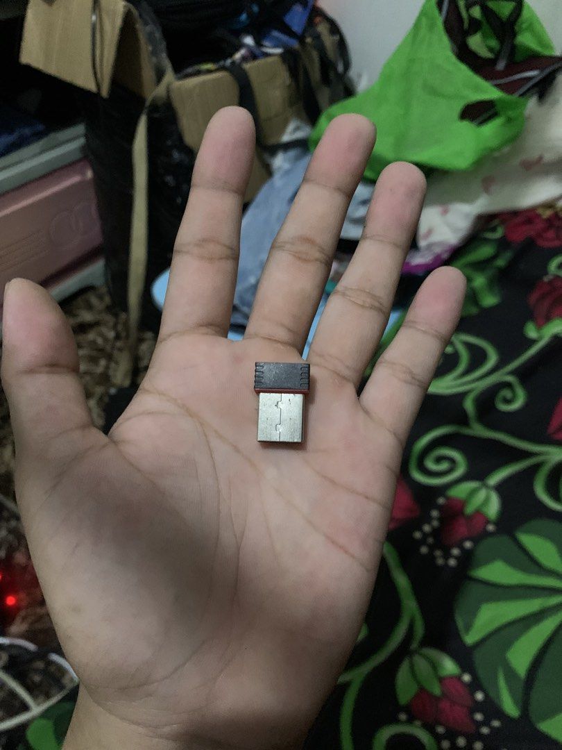 Mini USB WiFi Adapter | 802.11n | Wireless Receiver (Category: Computer Parts) located in San Juan, La Union. Submitted by declutteringog7 (Listing ID 1441693222, Image 2). Description: ✅ Item Identification Mini USB WiFi Adapter | 802.11n Wireless Network Receiver • Tiny, compact design, super portable • Standard 802.11n: works with all PC, laptop, desktop • Plug & play, no complicated setup • Condition: ✅ Like new ✅ Clean ✅ 100% fully working ✅