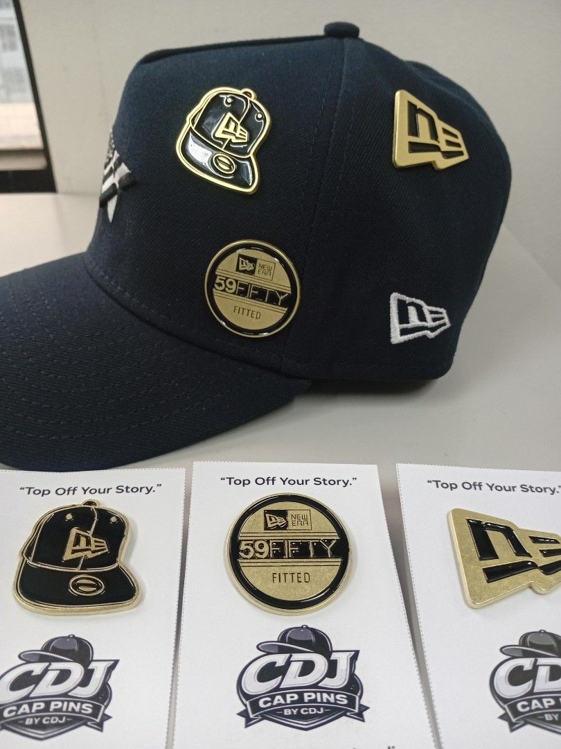 New Era Cap Pins 3in1 Set (Category: Caps & Hats) located in Manila. Submitted by cdjavier (Listing ID 1441615982, Image 2). Description: New Era Cap Pins 3in1 set Premium enamel 199 set Manila/Ortigas.