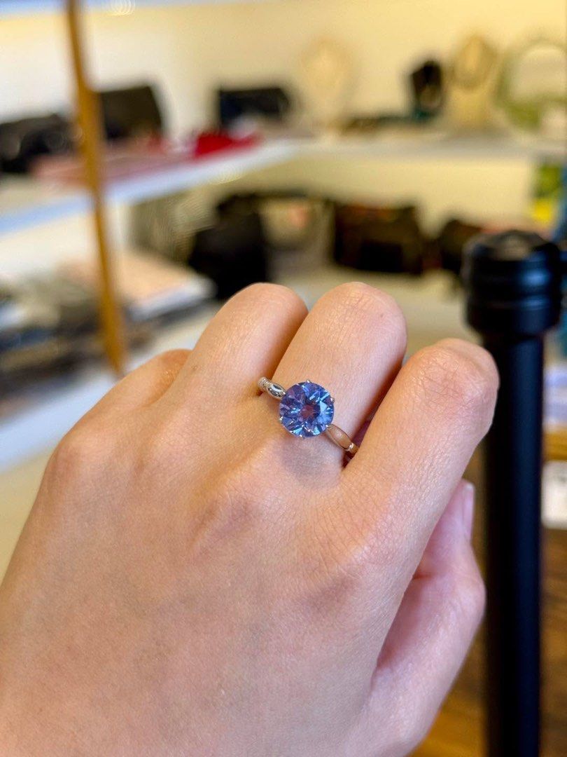 NEW Natural Color Change Fluorite Silver Ring (Category: Rings) located in Baguio. Submitted by asna_taku (Listing ID 1441674180, Image 1). Description: ✨ One gemstone, two personalities. ✨ NEW Natural Color Change Fluorite Silver Ring Sizes 7, 8, 9 available Watch this fascinating gemstone shift from soft lavender to deeper blue-violet tones depending on the lighting. A true conversation piece for gemstone lovers and collectors. 💜 Natural color