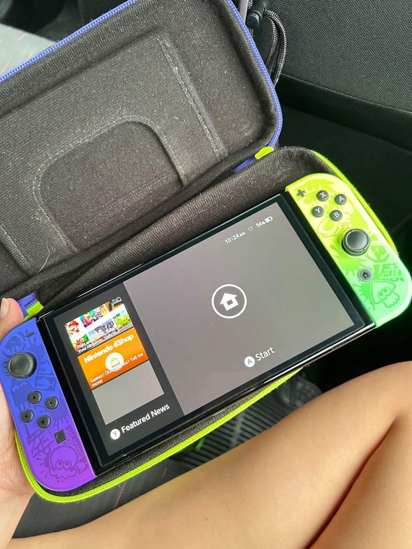 Nintendo switch OLED platoon 3 edition (Category: Nintendo) located in Calamba. Submitted by biyanggg (Listing ID 1441719737, Image 2). Description: Lalamove / Lbc ready Calamba location Rfs: hindi na nagagamit ng anak ko hehe PS5 upgrade din .