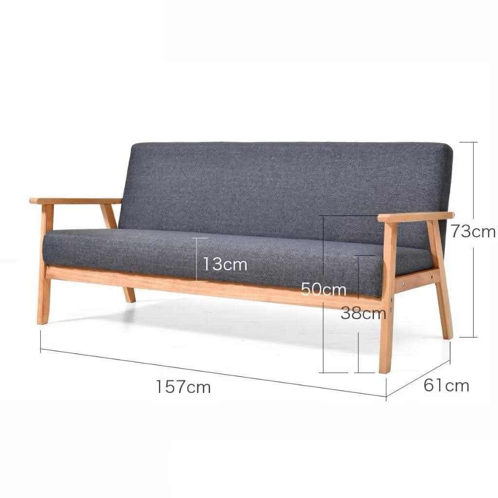 Nordic Sofa Gray / Beige Single (Category: Sofas) located in Manila. Submitted by dolorchris69891 (Listing ID 1441600435, Image 2). Description: Nordic Sofa Gray / Beige Single 3,800 Double 5,500 Triple 7,000.