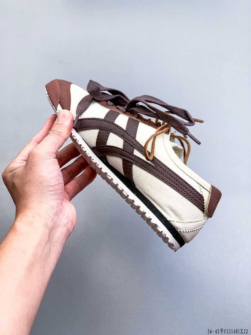 Onitsuka Tiger Mexico66 Beige Brown Canvas Casual Shoes (Category: Sneakers) located in Singapore. Submitted by kenji.motors (Listing ID 1441654312, Image 3). Description: 👟 Premium Footwear – Fresh Drops! 👟 🤍 Free Doorstep Delivery | We cover the shipping for you! 🍀 Brand New | All sizes (35-45) currently in stock. 💞 Bundle Deal | Grab a second pair and enjoy a special discount! ✨ Authenticity | 100% original factory outlet quality with ful