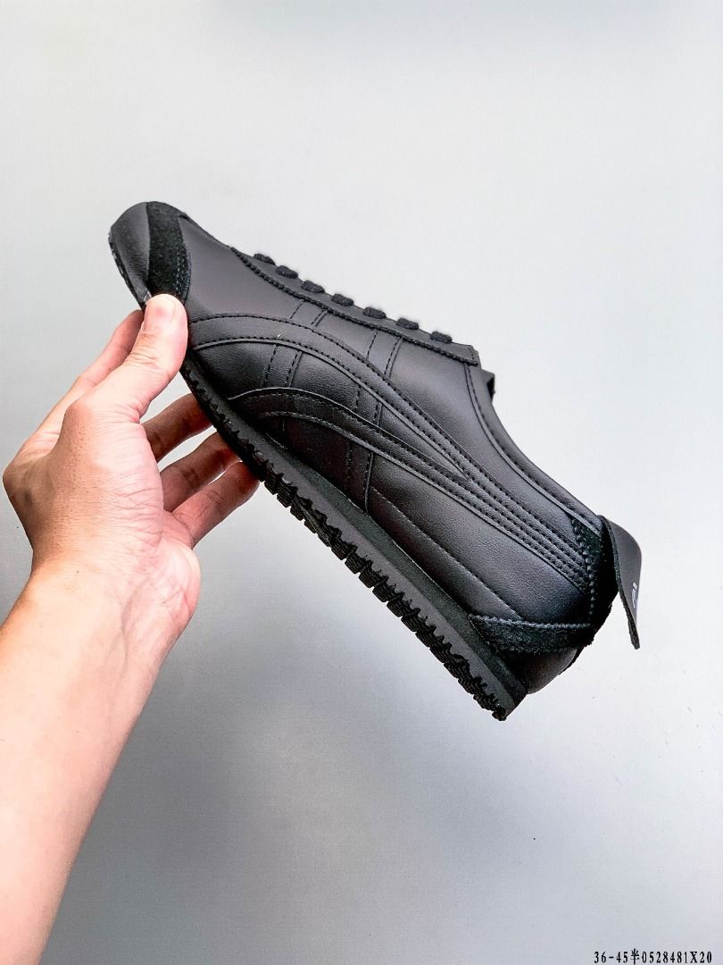 Onitsuka Tiger Mexico66 Full Black Leather Retro Casual Sneakers (Category: Sneakers) located in Singapore. Submitted by kenji.motors (Listing ID 1441683006, Image 3). Description: 👟 Premium Footwear – Fresh Drops! 👟 🤍 Free Doorstep Delivery | We cover the shipping for you! 🍀 Brand New | All sizes (35-45) currently in stock. 💞 Bundle Deal | Grab a second pair and enjoy a special discount! ✨ Authenticity | 100% original factory outlet quality