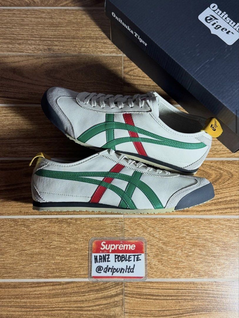 Onitsuka Tiger Mexico 66 Birch Green (Category: Sneakers) located in Mandaluyong City. Submitted by dripunltd (Listing ID 1441632672, Image 1). Description: Onitsuka Tiger Mexico 66 Birch Green Size 9.5 Brand New 7,799.