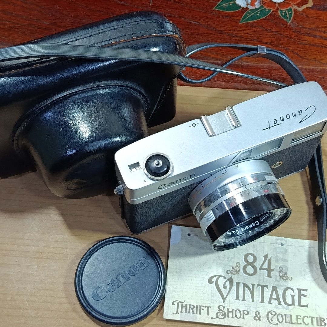 Original Canonet Outfit (Category: Cameras) located in Las Pinas. Submitted by 84vintage (Listing ID 1441740527, Image 3). Description: Up for sale is a gorgeous Canonet Original with minty cosmetics and optics. ✓ Properly Cleaned Lubed and Adjusted ✓ Comes with Original Case, Original Cap and Original Strap ✓ Properly tested and working meter ✓ No batteries needed, Purely Mechanical Operation ✓ Clean, Clear and Aligned Viewfinder Not Sold as New
