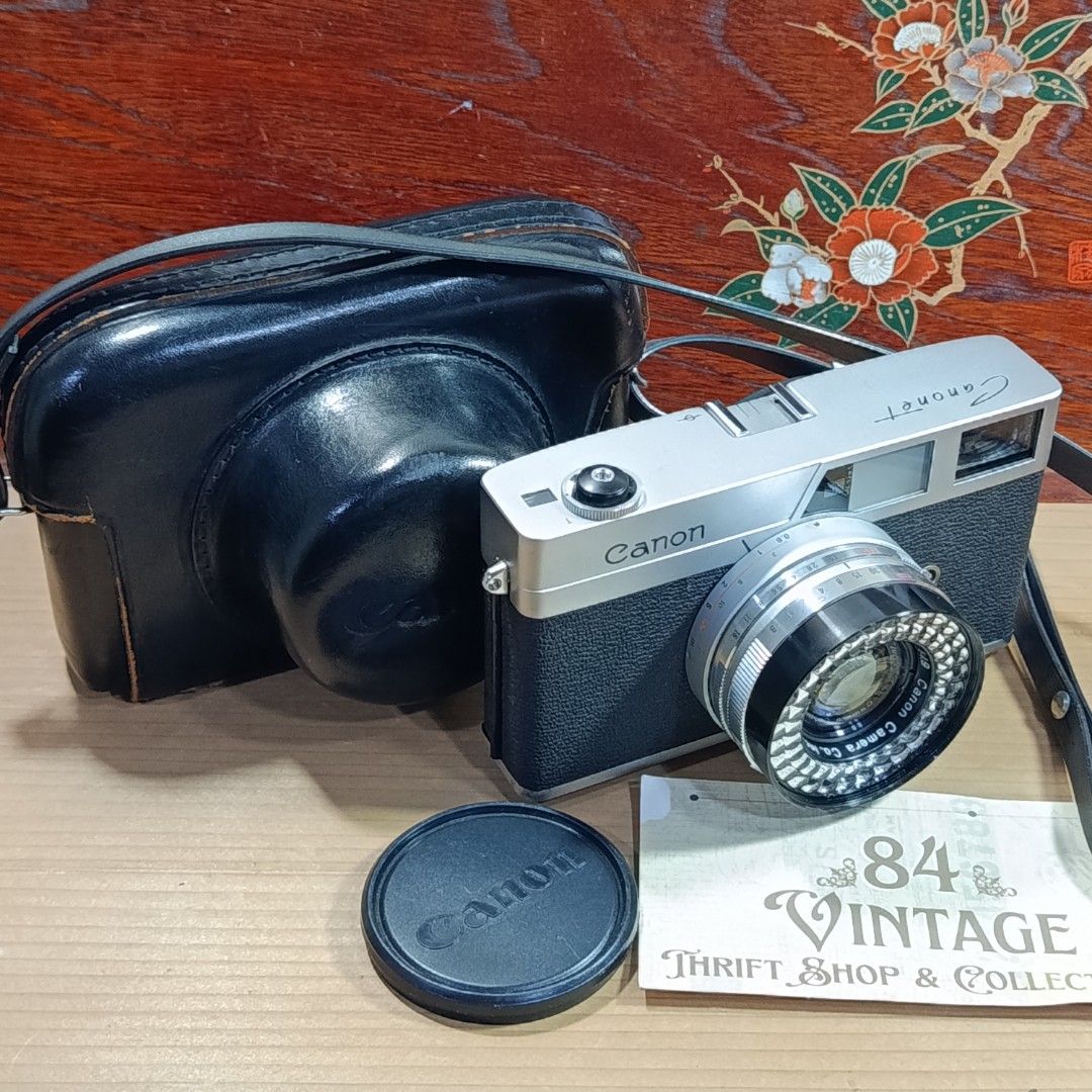 Original Canonet Outfit (Category: Cameras) located in Las Pinas. Submitted by 84vintage (Listing ID 1441740527, Image 1). Description: Up for sale is a gorgeous Canonet Original with minty cosmetics and optics. ✓ Properly Cleaned Lubed and Adjusted ✓ Comes with Original Case, Original Cap and Original Strap ✓ Properly tested and working meter ✓ No batteries needed, Purely Mechanical Operation ✓ Clean, Clear and Aligned Viewfinder Not Sold as New