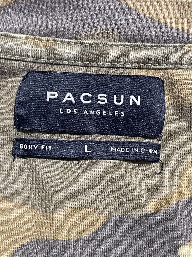 Pacsun Camo T-Shirt (Category: Tshirts & Polo Shirts ) located in Marikina City. Submitted by riokopng (Listing ID 1441691412, Image 3). Description: — like new .