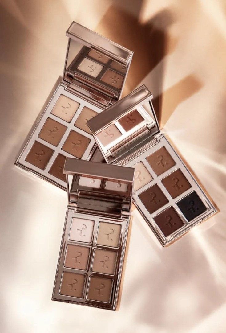 Patrick Ta Major Dimension Essential Artistry Edit Eyeshadow Palette (Category: Makeup) located in Rizal. Submitted by wiseowl_765825 (Listing ID 1441608868, Image 2). Description: six neutral matte shades. It includes a luxurious gold-toned metal compact with a mirror. Shade: Medium 💯 % original from Sephora.