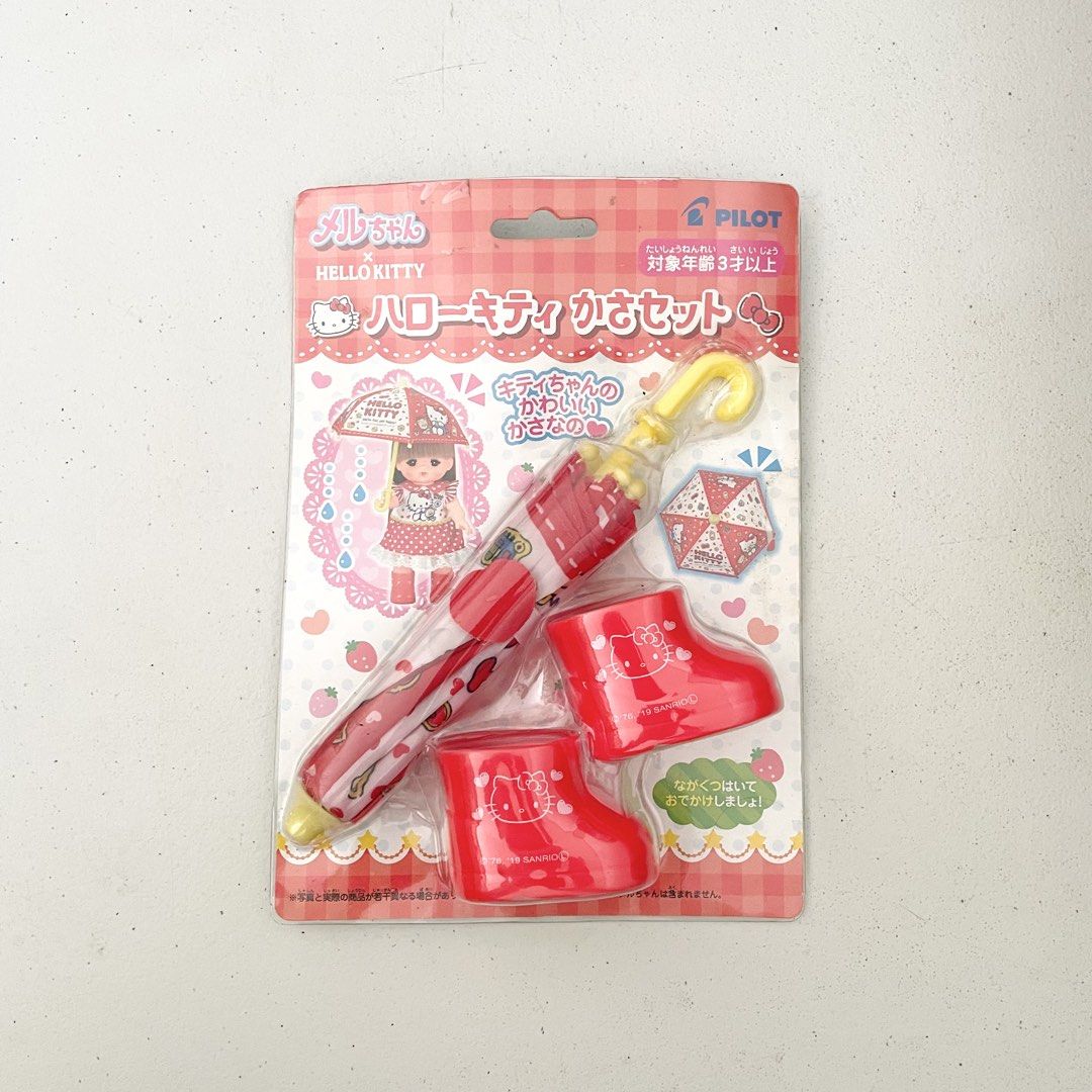 Pilot Mell Chan x Sanrio Hello Kitty Doll Accessories (Category: Toys & Games) located in Butuan. Submitted by paperlueur (Listing ID 1441776883, Image 1). Description: .