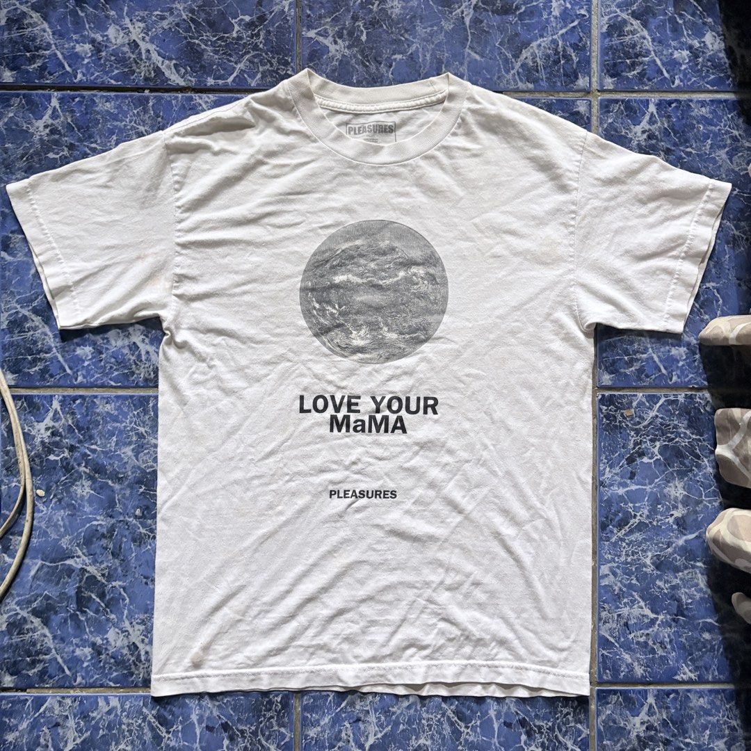 Pleasures Love Your Mama White Tee (Category: Tshirts & Polo Shirts ) located in Manila. Submitted by ccarchives (Listing ID 1441663970, Image 1). Description: .
