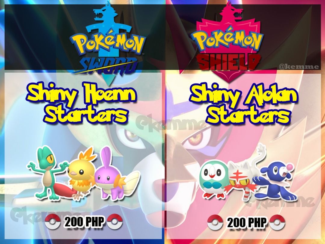 Pokemon Sword and Shield Genning Services (Category: Nintendo) located in San Isidro. Submitted by kemme (Listing ID 1441638465, Image 3). Description: Pokemon Sword and Shield Genning Services ✔️ Please see pictures for pricing ✔️All pokemons are legal and safe to use in online battles ©️Payment thru: 𝙂𝘾𝙖𝙨𝙝, 𝙋𝙖𝙮𝙈𝙖𝙮𝙖 𝙤𝙧 𝘽𝙖𝙣𝙠 𝙏𝙧𝙖𝙣𝙨𝙛𝙚𝙧 〽️Message me for more information 𝙁𝙤𝙧 𝘽𝙖𝙩𝙩𝙡𝙚 𝙍𝙚𝙖𝙙𝙮 𝙥𝙤𝙠𝙚𝙢𝙤𝙣𝙨 𝙛𝙚𝙚