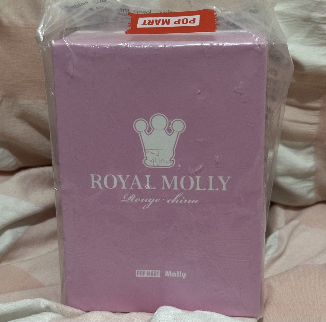 Pop Mart Royal Molly Rouge China (Category: Designer & Blind Box Toys) located in Pasig City. Submitted by scarletden (Listing ID 1441778367, Image 2). Description: For sale Molly Rouge China Unsealed,kept in box after checking Loc: Pasig MoD: SDD shoulder by buyer.