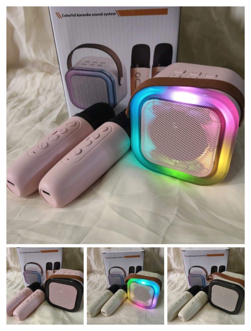 PORTABLE KARAOKE WITH 2 MIC 🎤 (Category: Soundbars, Speakers & Amplifiers) located in Paranaque City. Submitted by audioaddict0517 (Listing ID 1441603800, Image 2). Description: .