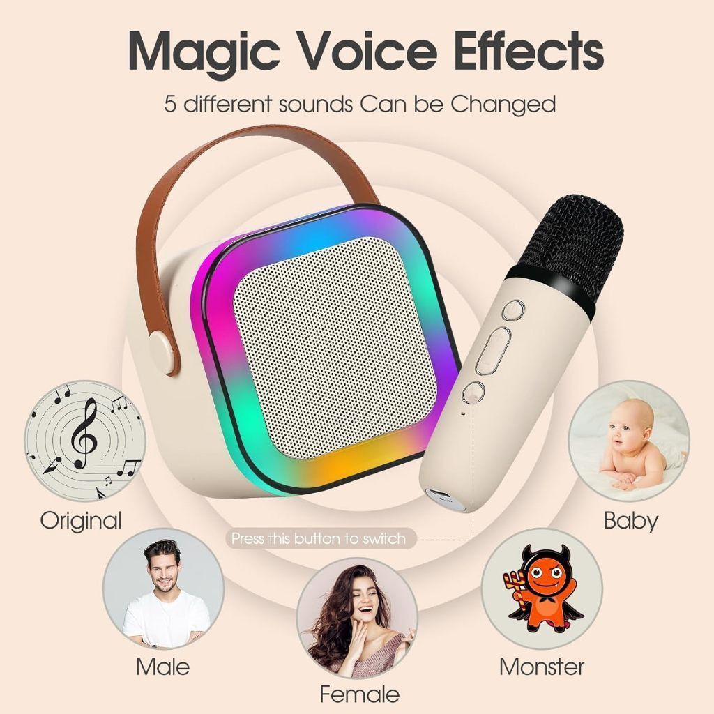 PORTABLE KARAOKE WITH 2 MIC 🎤 (Category: Soundbars, Speakers & Amplifiers) located in Paranaque City. Submitted by audioaddict0517 (Listing ID 1441604396, Image 3). Description: .