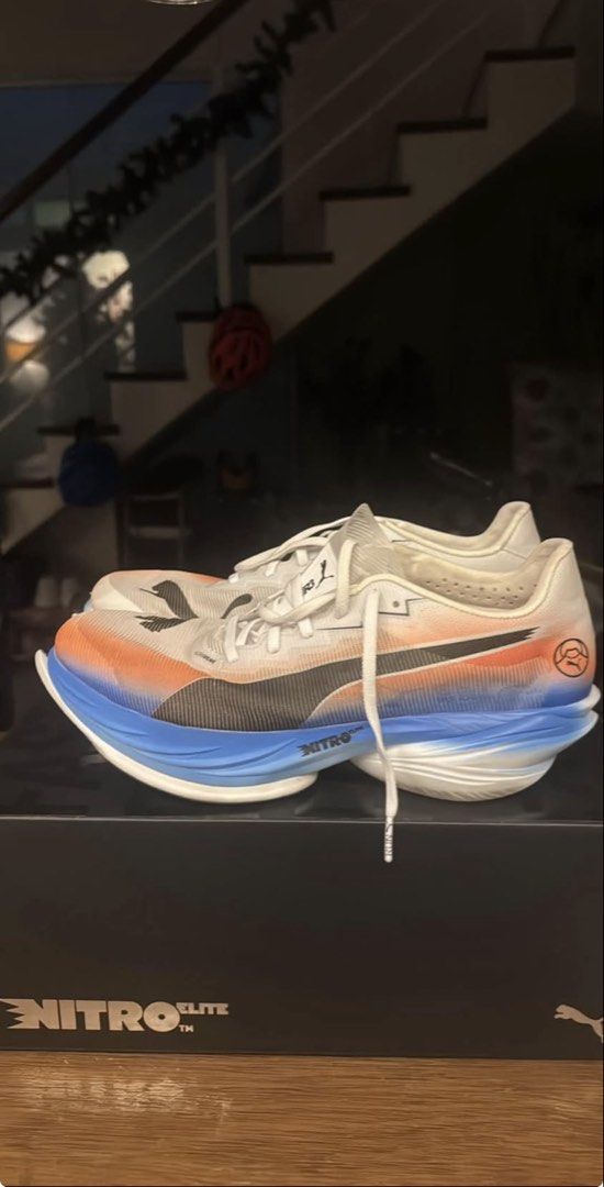 Puma fast r3 (Category: Sneakers) located in Las Pinas. Submitted by PeterPan21 (Listing ID 1441635732, Image 3). Description: Size 11US bought at SRP at rev conrad Rfs: too aggressive prefer metaspeed as all out race shoe.