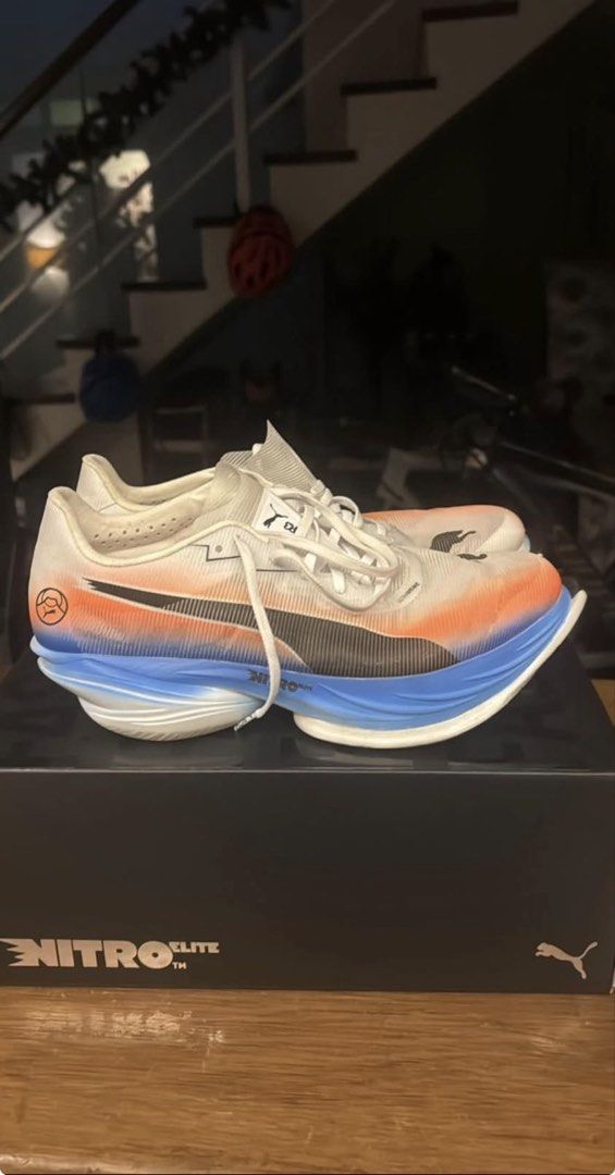 Puma fast r3 (Category: Sneakers) located in Las Pinas. Submitted by PeterPan21 (Listing ID 1441635732, Image 1). Description: Size 11US bought at SRP at rev conrad Rfs: too aggressive prefer metaspeed as all out race shoe.