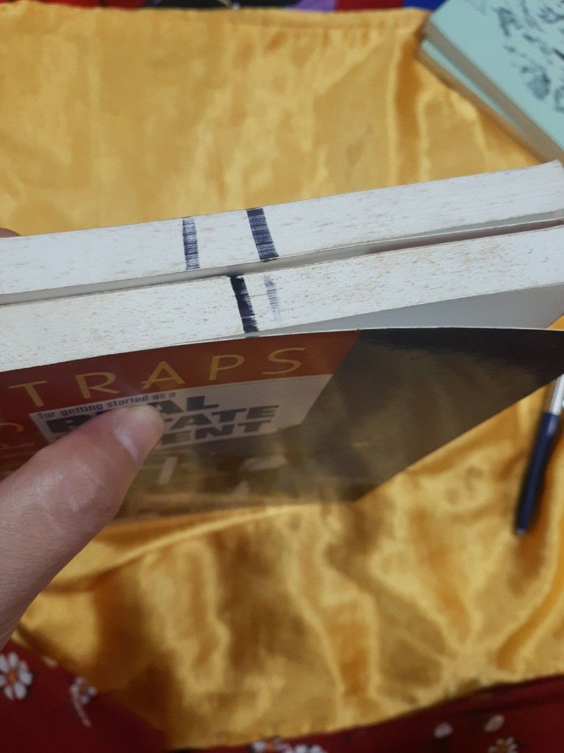REAL ESTATE AGENT Reference Book- TIPS & TRAPS for getting started as a Real Estate Agent by Robert Irwin (Category: Textbooks) located in Manila. Submitted by tristamarieganda (Listing ID 1441696432, Image 3). Description: *Technically, this item is Brand New, Soft Cover and Authentic * However, these books were used as Store Display for a while, hence there are Light Folds/ Light Dents/Light Scratches on Cover, Also Foxing and Discoloration on 