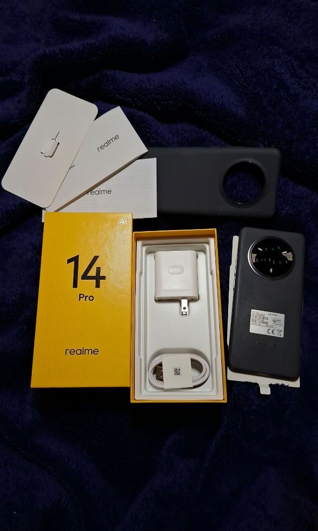 Realme 14 Pro 5G (Category: Realme) located in Rodriguez. Submitted by ethan_james (Listing ID 1441630630, Image 1). Description: Realme 14 Pro 📌price: 11,000 📌Color: Suede Grey 📌Brandnew, Open box 📌 12/256GB Rom 📌Complete package 📌Original 📍can do Meetup,Cod,Lbc.