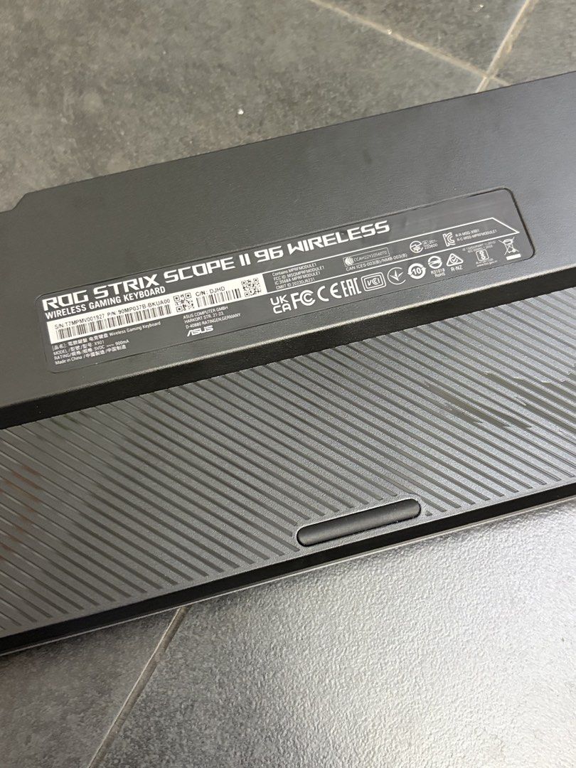 ROG Strix Scope II 96 Wireless Gaming Keyboard471996419854848004