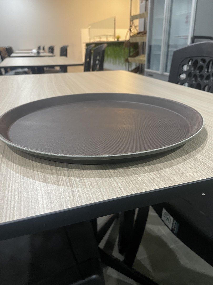 Round Serving Tray - Durable and Practical472280459704412160