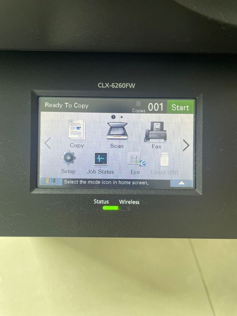 Samsung CLX-6260FW Laser Multifunction Printer Scanner Fax471979967917608963