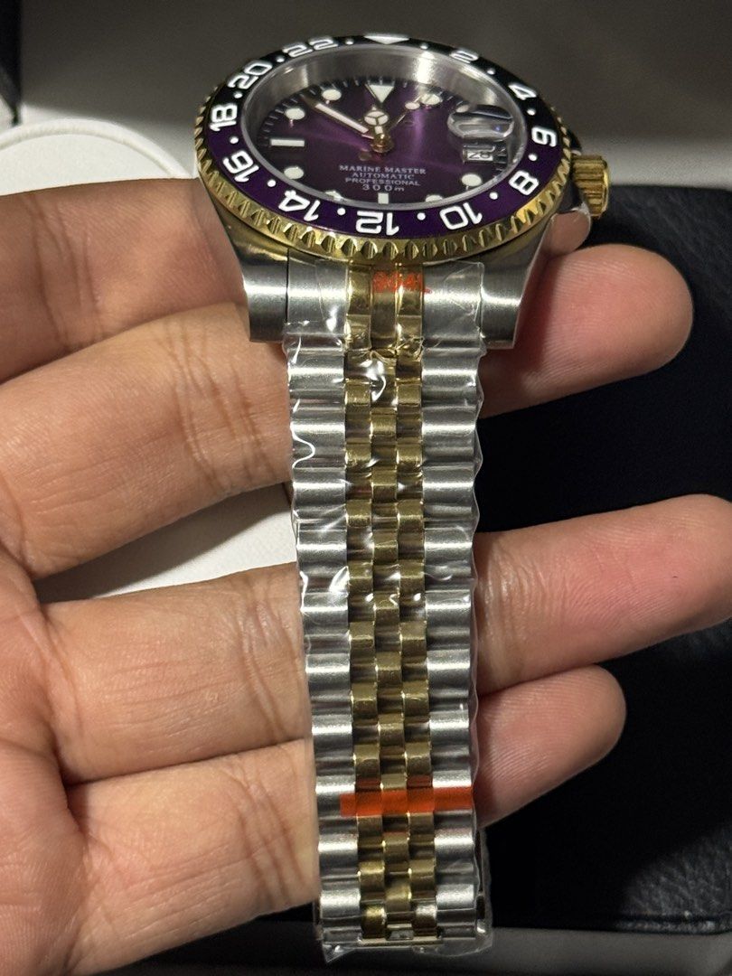 Seiko Mod Marine Master 2 tone 40mm, Men's Fashion, Watches ...